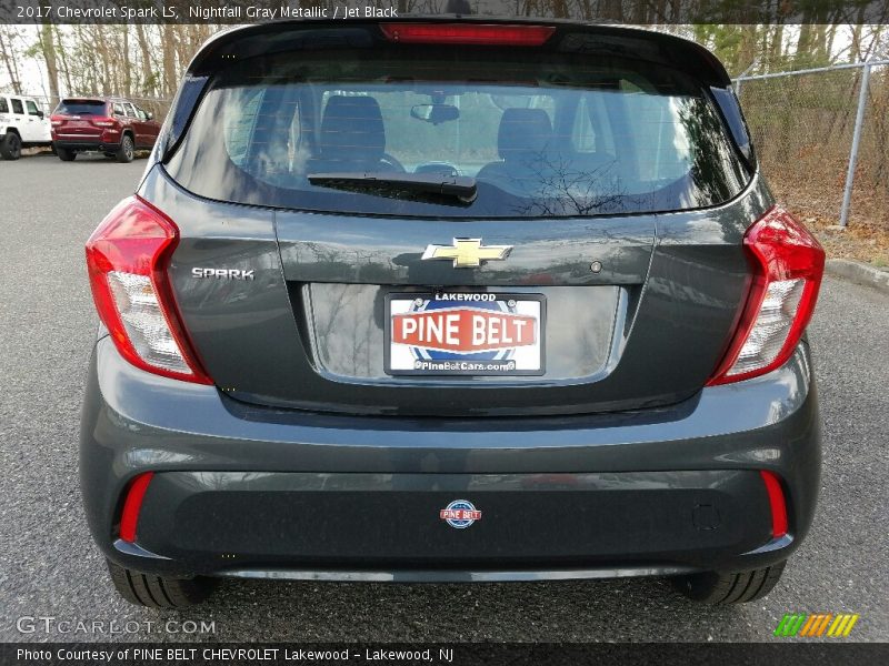 Nightfall Gray Metallic / Jet Black 2017 Chevrolet Spark LS