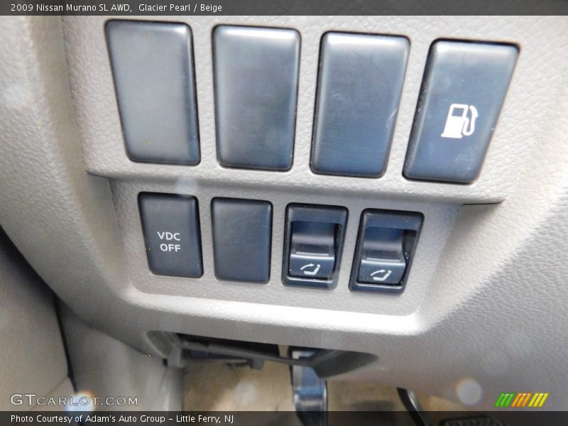 Glacier Pearl / Beige 2009 Nissan Murano SL AWD