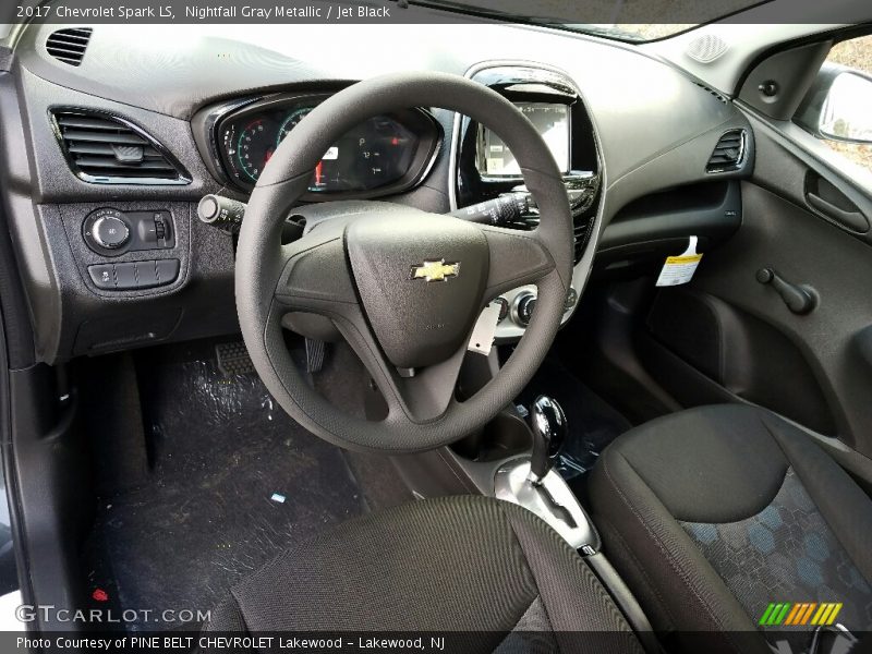 Nightfall Gray Metallic / Jet Black 2017 Chevrolet Spark LS