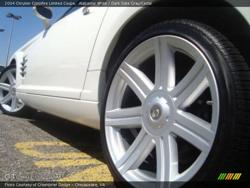 Alabaster White / Dark Slate Gray/Cedar 2004 Chrysler Crossfire Limited Coupe