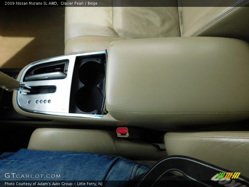 Glacier Pearl / Beige 2009 Nissan Murano SL AWD