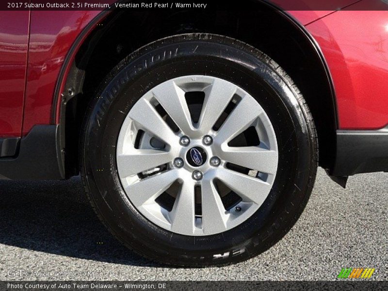 Venetian Red Pearl / Warm Ivory 2017 Subaru Outback 2.5i Premium