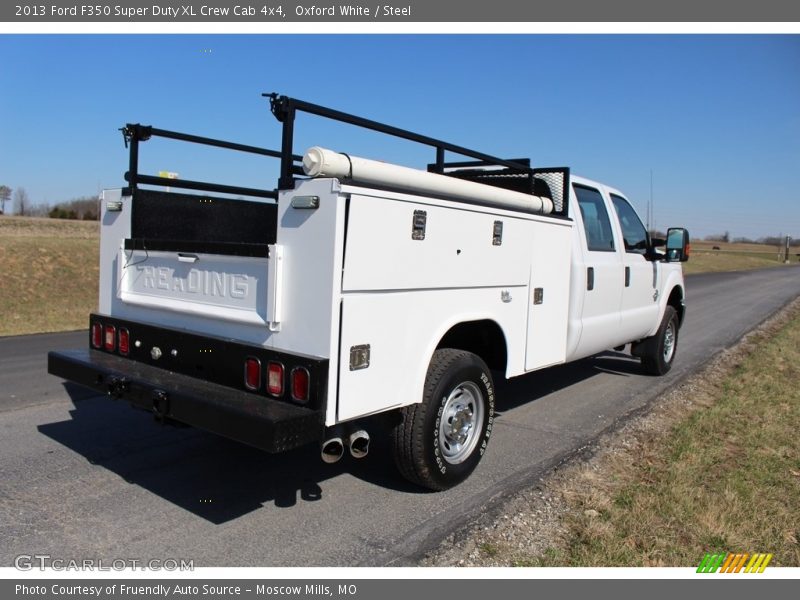 Oxford White / Steel 2013 Ford F350 Super Duty XL Crew Cab 4x4