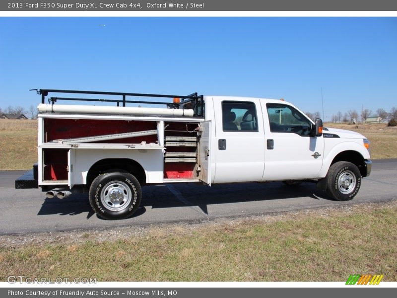 Oxford White / Steel 2013 Ford F350 Super Duty XL Crew Cab 4x4