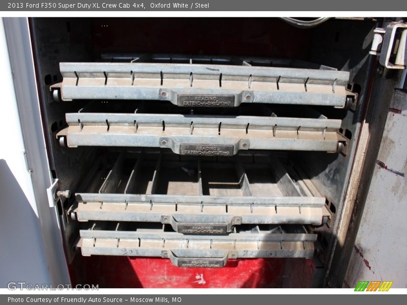 Oxford White / Steel 2013 Ford F350 Super Duty XL Crew Cab 4x4