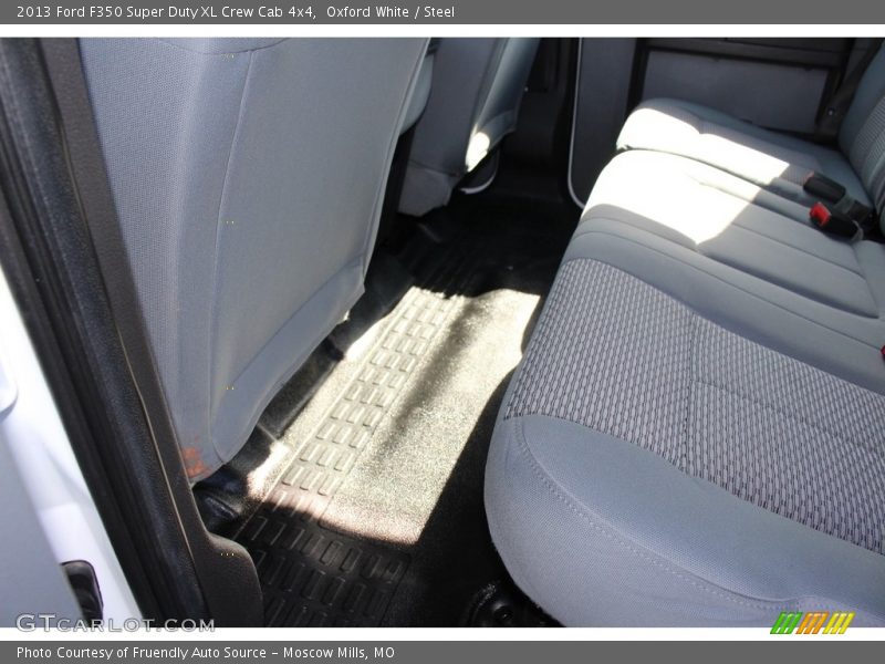 Oxford White / Steel 2013 Ford F350 Super Duty XL Crew Cab 4x4