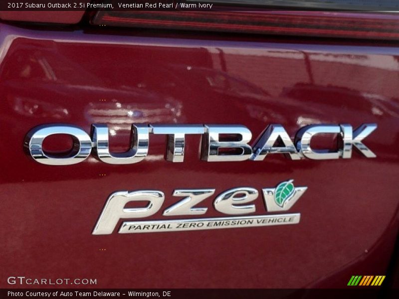 Venetian Red Pearl / Warm Ivory 2017 Subaru Outback 2.5i Premium