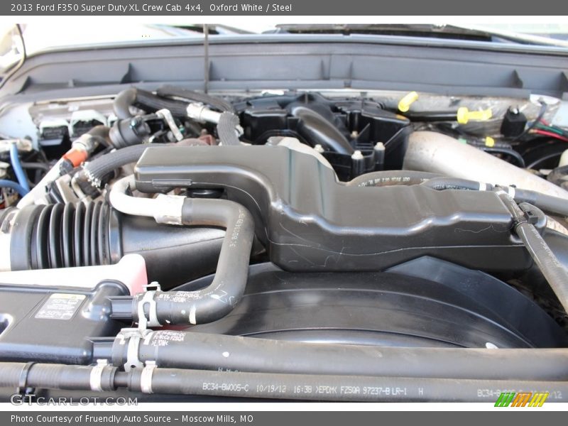 Oxford White / Steel 2013 Ford F350 Super Duty XL Crew Cab 4x4