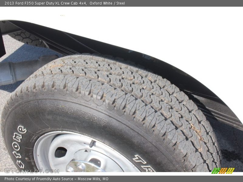 Oxford White / Steel 2013 Ford F350 Super Duty XL Crew Cab 4x4