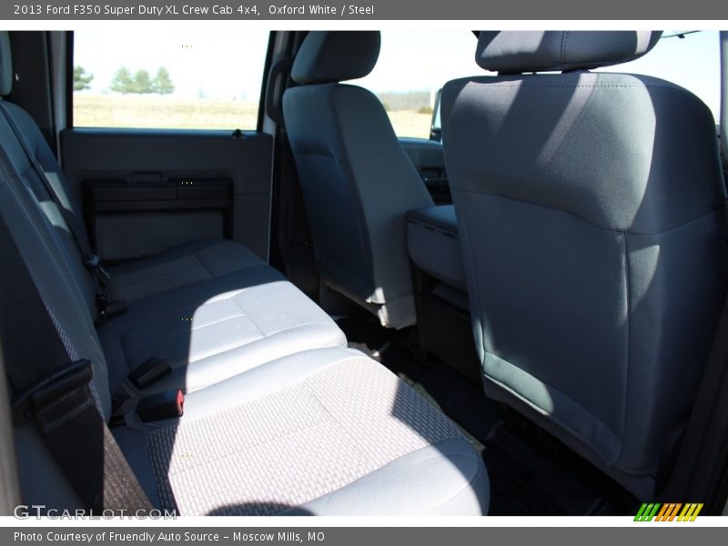 Oxford White / Steel 2013 Ford F350 Super Duty XL Crew Cab 4x4