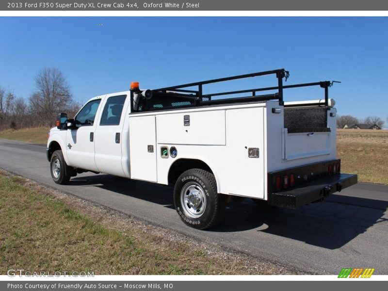 Oxford White / Steel 2013 Ford F350 Super Duty XL Crew Cab 4x4