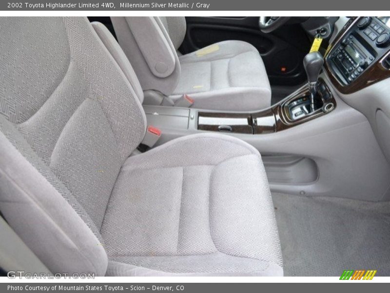 Millennium Silver Metallic / Gray 2002 Toyota Highlander Limited 4WD