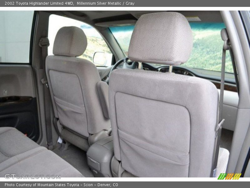 Millennium Silver Metallic / Gray 2002 Toyota Highlander Limited 4WD