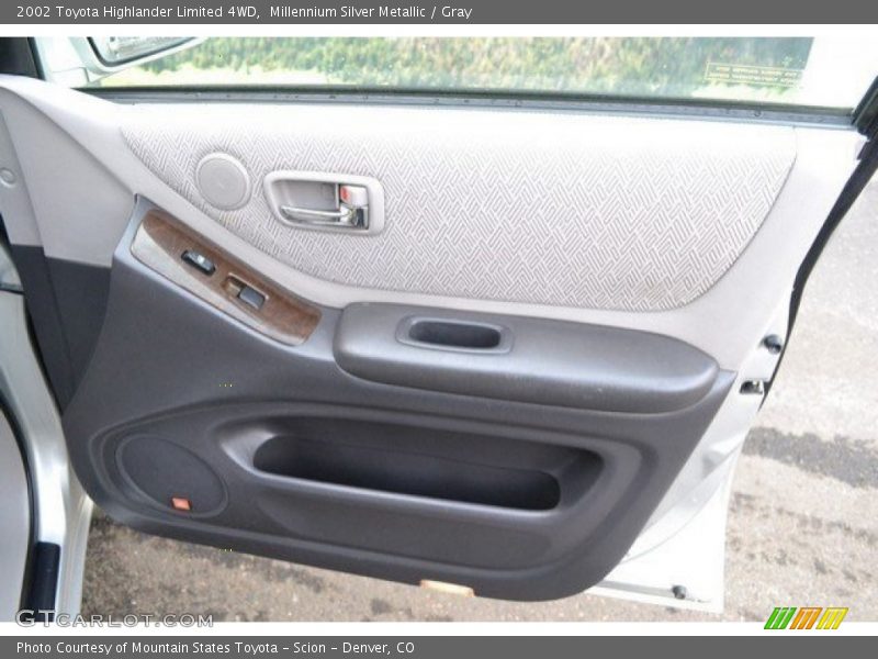Millennium Silver Metallic / Gray 2002 Toyota Highlander Limited 4WD