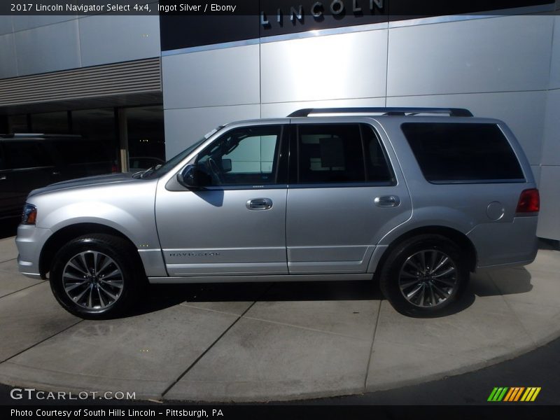 Ingot Silver / Ebony 2017 Lincoln Navigator Select 4x4