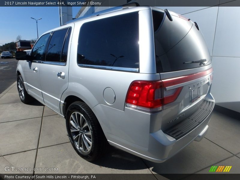Ingot Silver / Ebony 2017 Lincoln Navigator Select 4x4