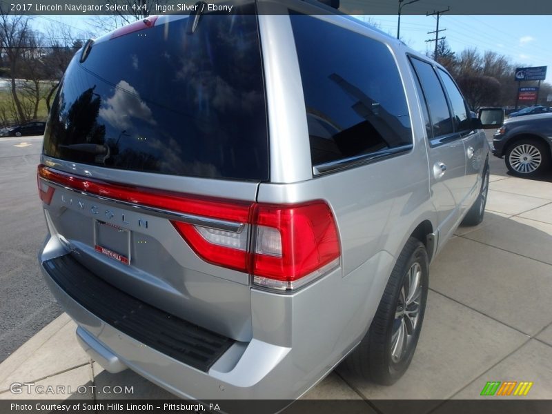 Ingot Silver / Ebony 2017 Lincoln Navigator Select 4x4