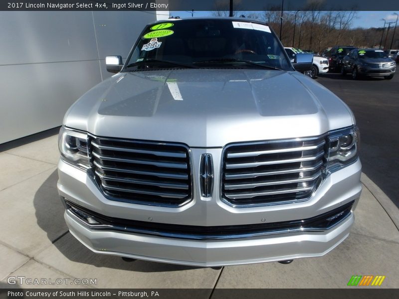 Ingot Silver / Ebony 2017 Lincoln Navigator Select 4x4