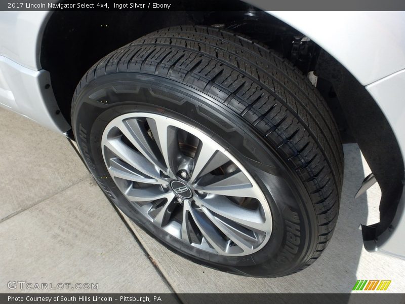 Ingot Silver / Ebony 2017 Lincoln Navigator Select 4x4