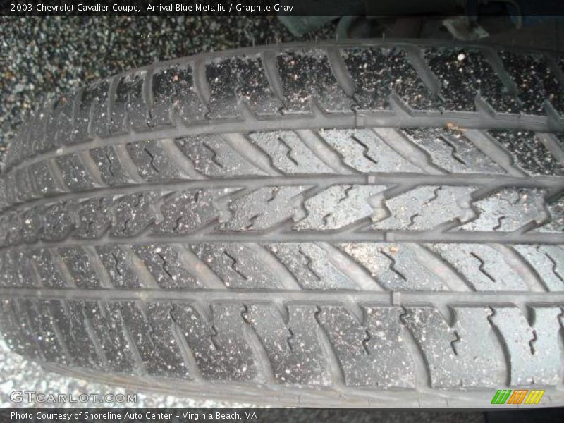 Arrival Blue Metallic / Graphite Gray 2003 Chevrolet Cavalier Coupe