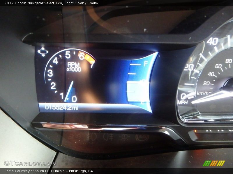 Ingot Silver / Ebony 2017 Lincoln Navigator Select 4x4