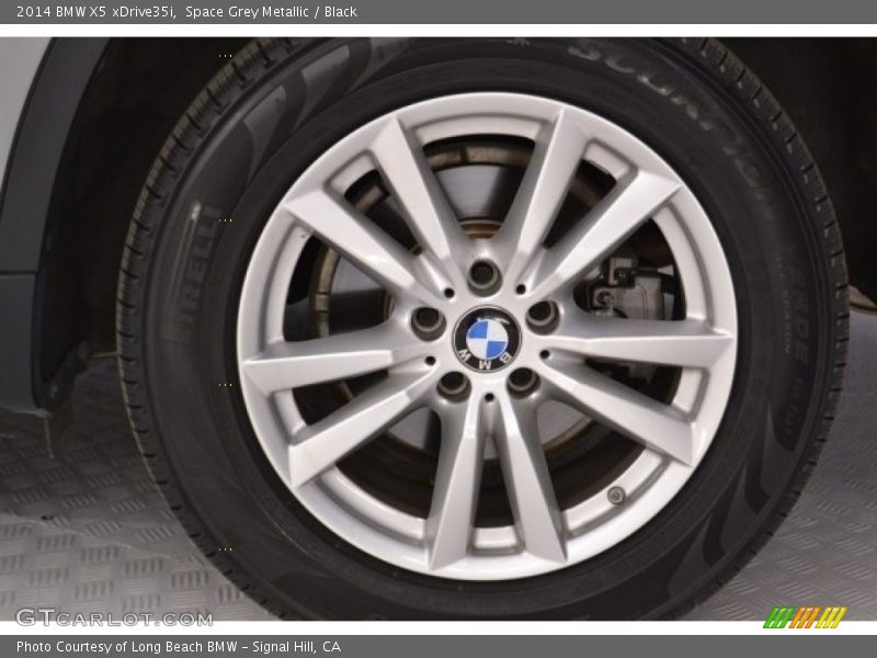 Space Grey Metallic / Black 2014 BMW X5 xDrive35i