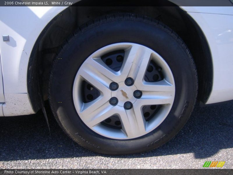 White / Gray 2006 Chevrolet Impala LS