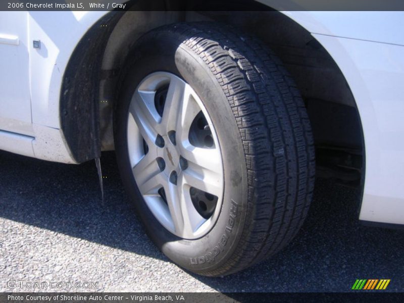White / Gray 2006 Chevrolet Impala LS
