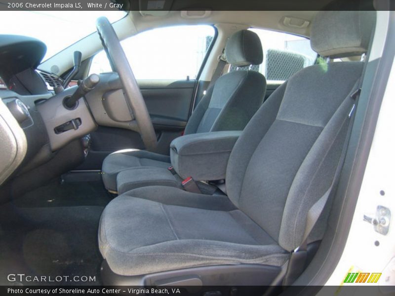 White / Gray 2006 Chevrolet Impala LS