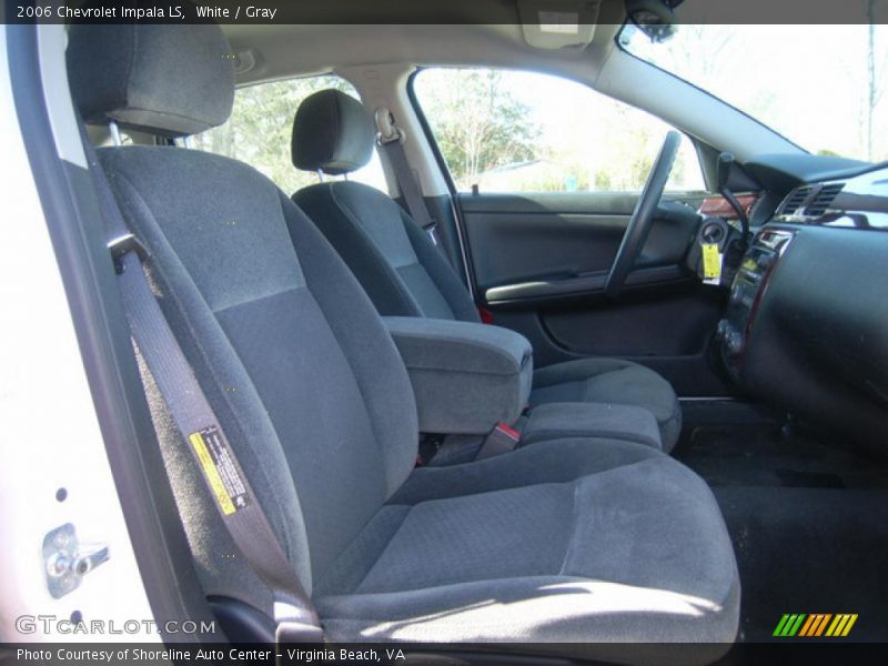 White / Gray 2006 Chevrolet Impala LS