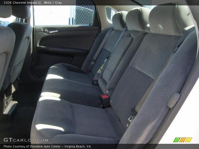 White / Gray 2006 Chevrolet Impala LS