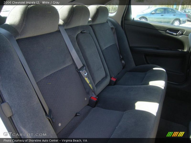 White / Gray 2006 Chevrolet Impala LS