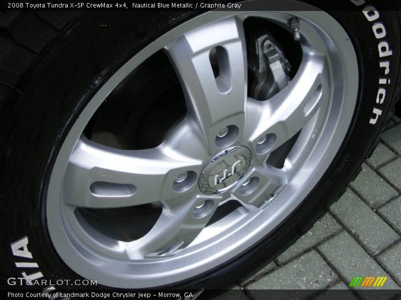 Nautical Blue Metallic / Graphite Gray 2008 Toyota Tundra X-SP CrewMax 4x4