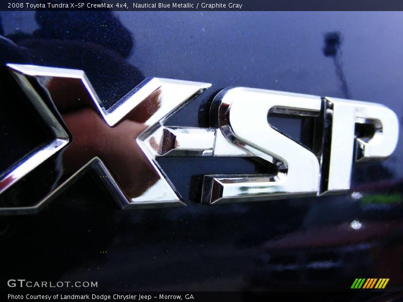 Nautical Blue Metallic / Graphite Gray 2008 Toyota Tundra X-SP CrewMax 4x4