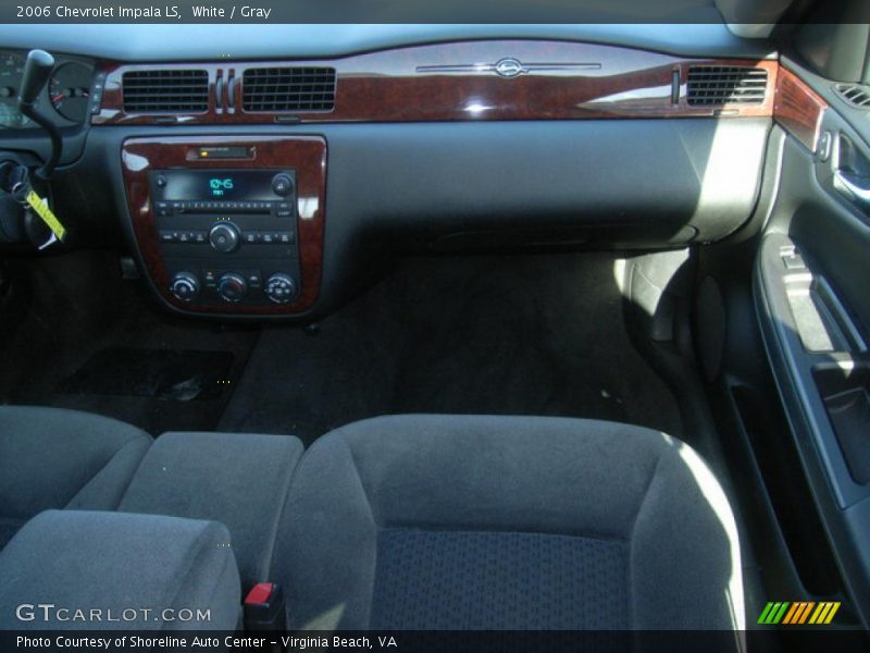 White / Gray 2006 Chevrolet Impala LS