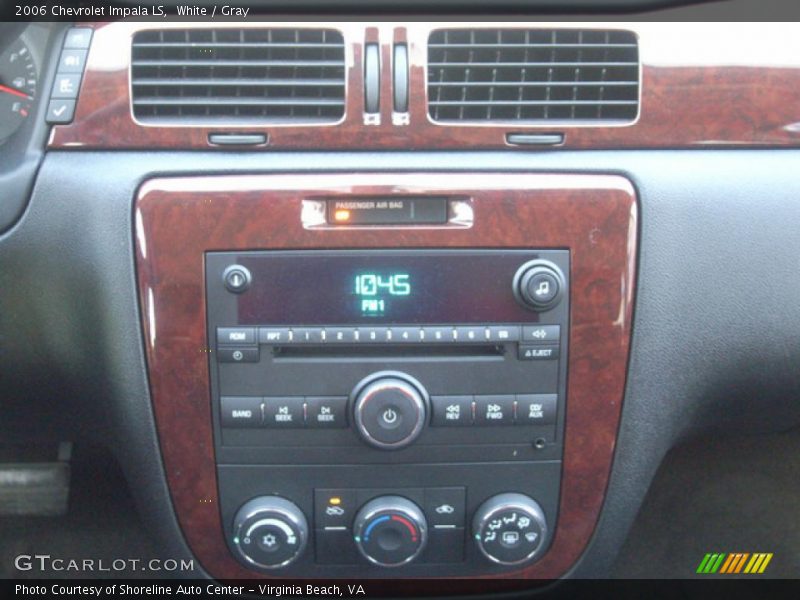 White / Gray 2006 Chevrolet Impala LS