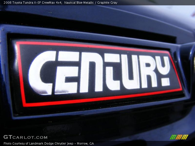 Nautical Blue Metallic / Graphite Gray 2008 Toyota Tundra X-SP CrewMax 4x4