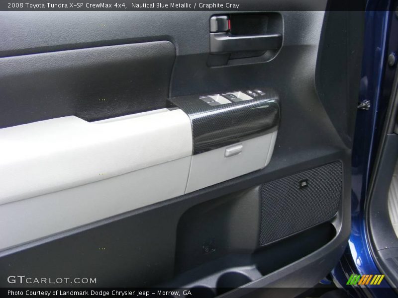 Nautical Blue Metallic / Graphite Gray 2008 Toyota Tundra X-SP CrewMax 4x4