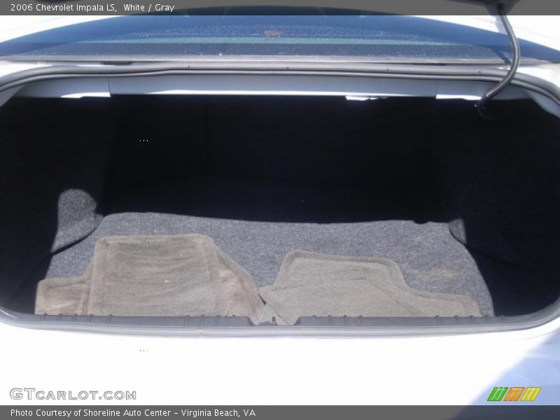 White / Gray 2006 Chevrolet Impala LS