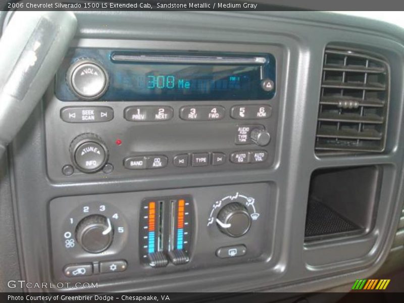 Sandstone Metallic / Medium Gray 2006 Chevrolet Silverado 1500 LS Extended Cab