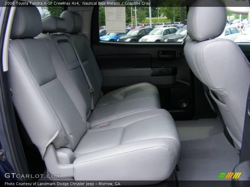 Nautical Blue Metallic / Graphite Gray 2008 Toyota Tundra X-SP CrewMax 4x4