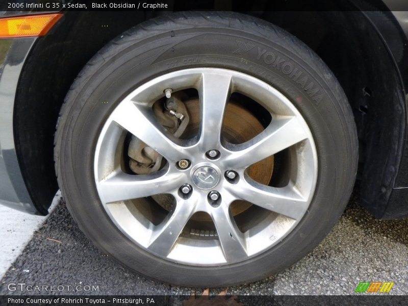 Black Obsidian / Graphite 2006 Infiniti G 35 x Sedan