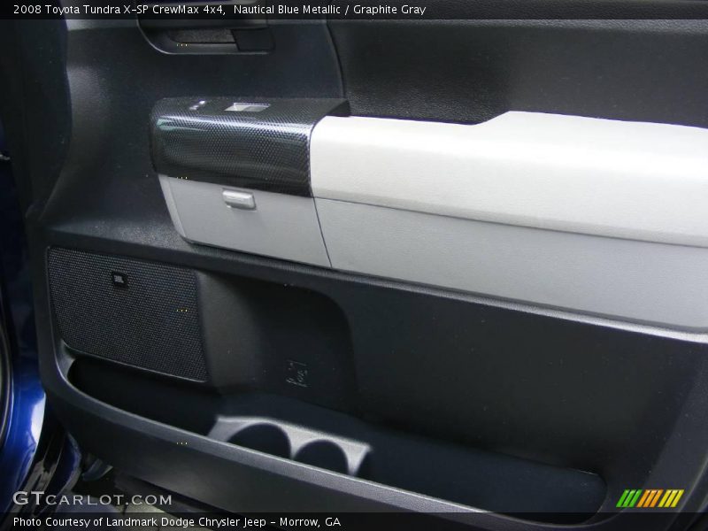 Nautical Blue Metallic / Graphite Gray 2008 Toyota Tundra X-SP CrewMax 4x4