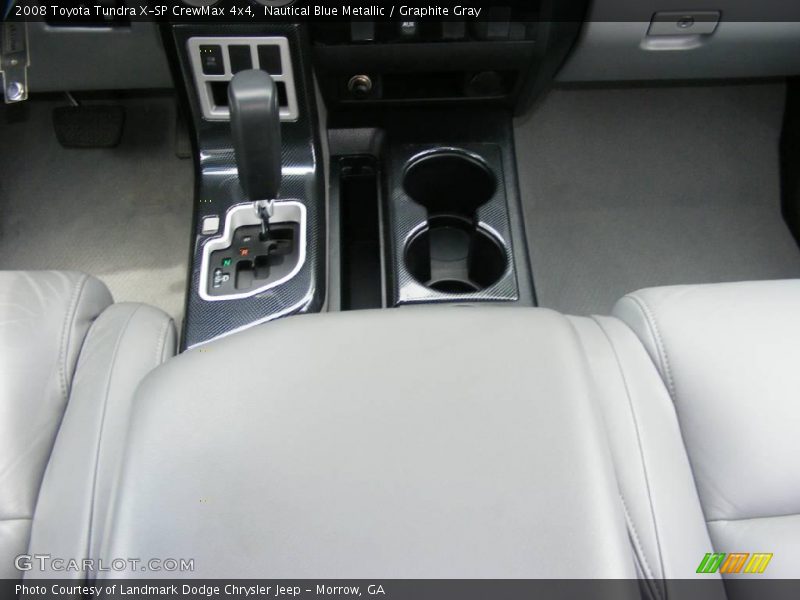 Nautical Blue Metallic / Graphite Gray 2008 Toyota Tundra X-SP CrewMax 4x4