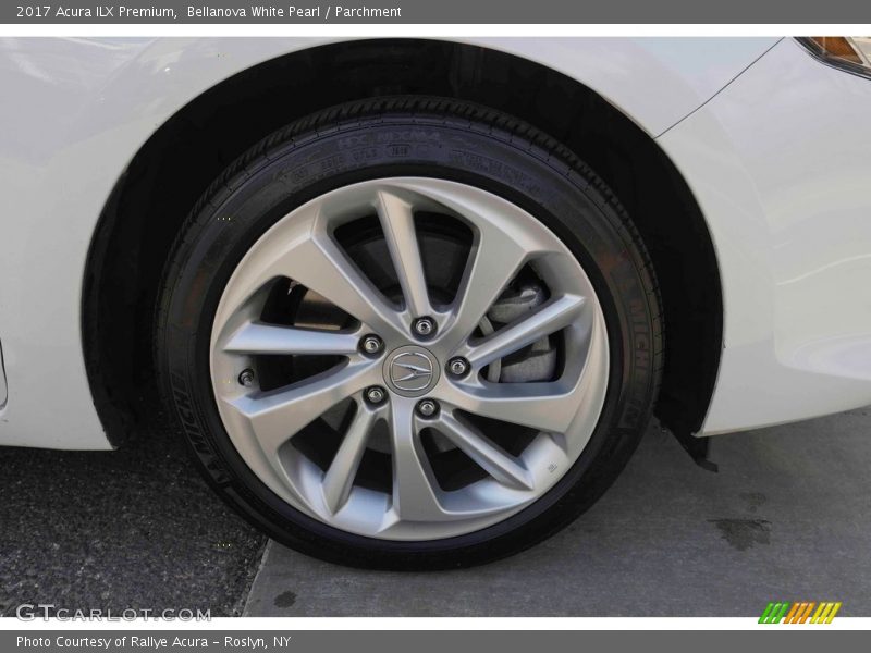 Bellanova White Pearl / Parchment 2017 Acura ILX Premium