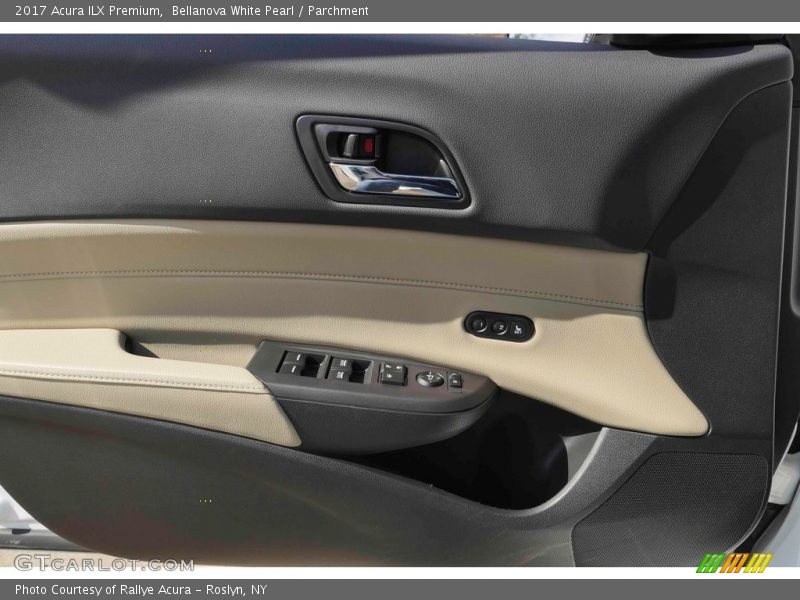 Bellanova White Pearl / Parchment 2017 Acura ILX Premium