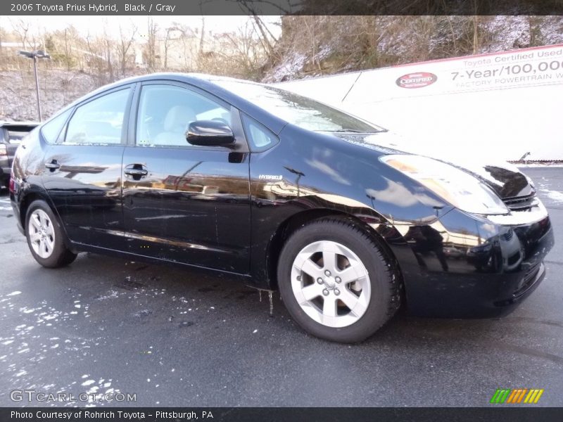 Black / Gray 2006 Toyota Prius Hybrid