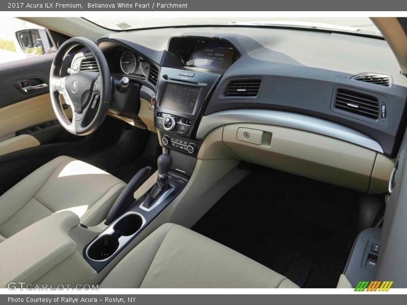 Bellanova White Pearl / Parchment 2017 Acura ILX Premium