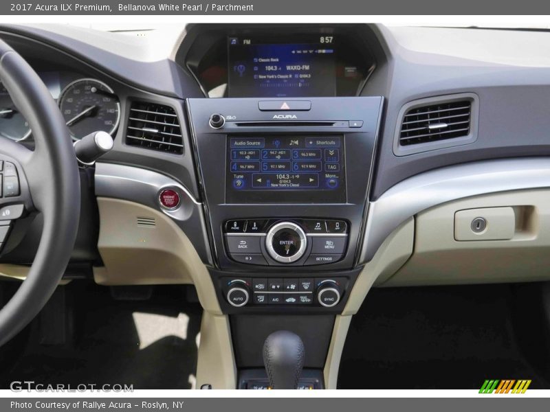 Bellanova White Pearl / Parchment 2017 Acura ILX Premium