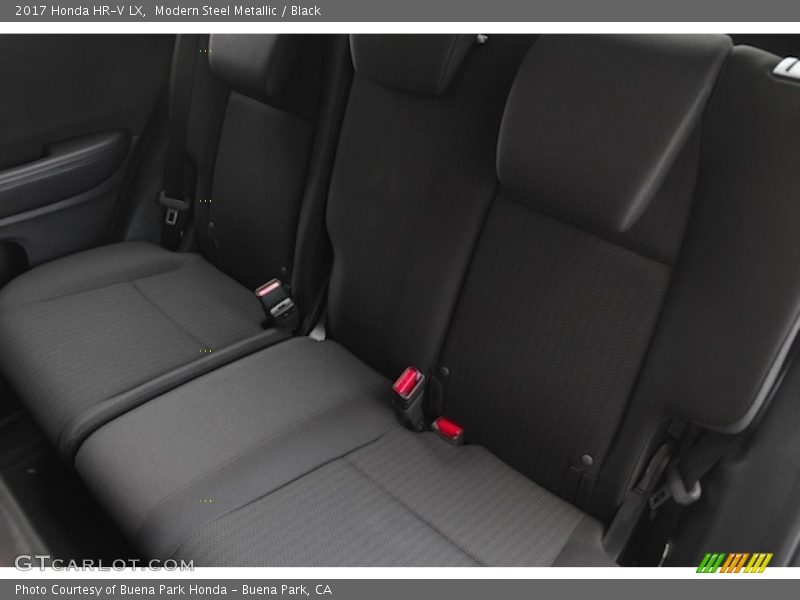 Modern Steel Metallic / Black 2017 Honda HR-V LX